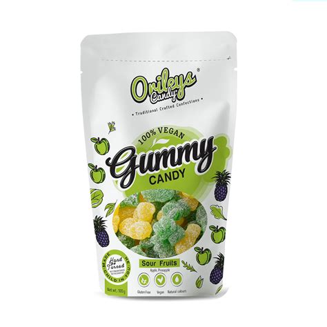 Sour Fruits | Gummy Candy | Vegan Jelly | Orileys – kandee factory online