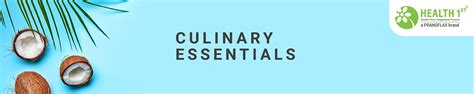 Amazon.in: HEALTH 1st: Culinary Essentials