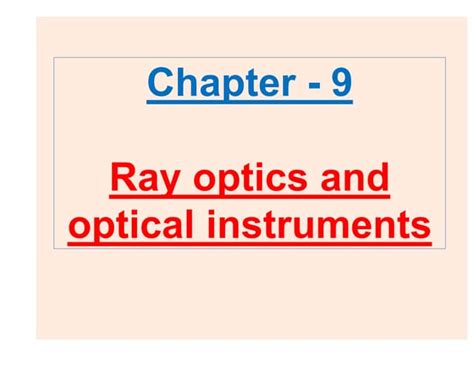 Image result for Ray Optics Class 12th