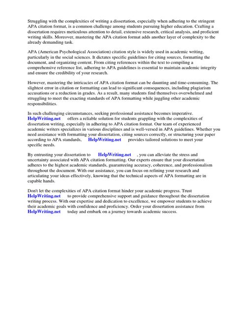 Image result for Dissertation APA Examples