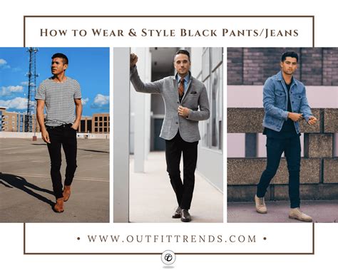 What To Wear With Black Pants Guys | Detroit Chinatown