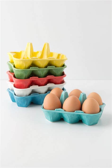 Half-Dozen Egg Crate - Anthropologie.com | Egg crates, Crates, Ceramics