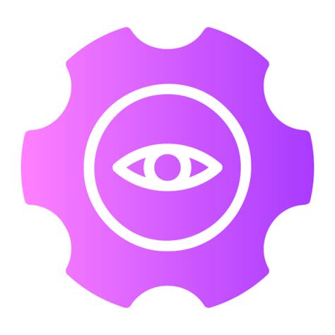 Vision Generic gradient fill icon | Freepik