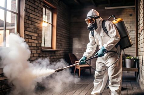 Professional fumigation service provision | Premium AI-generated image