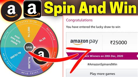 amazon spin and winner,With Amazon Spin and Winner