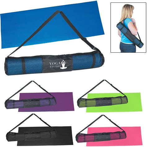 Promo PVC Yoga Mat and Carrying Cases