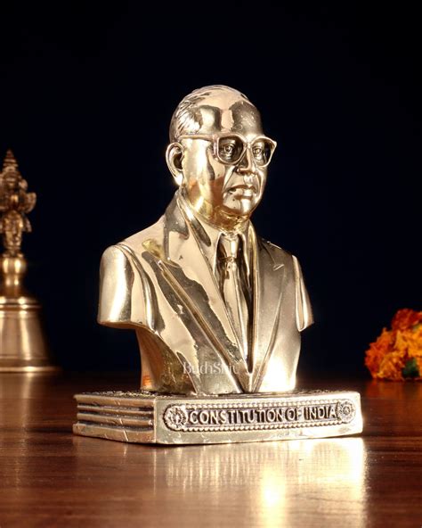 4” Brass Shri B. R. Ambedkar Statue – Budhshiv.com
