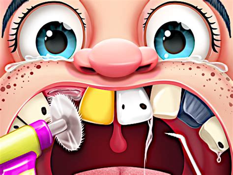 Сумасшедший дантист – игра для девочек
