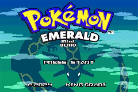 Pokemon Emerald Mini (v1.2.2) GBA Rom Hack - GBACodes