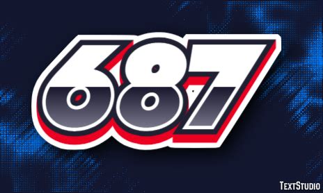 Image result for 687 Text Effect