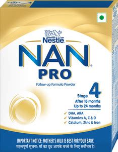 Nestle Nan Pro Follow-Up Formula Powder, Stage 4 From 18 to 24 Months ...