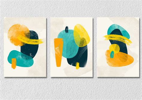 Coloured Fruit Art, Set Of 3 – Myindianthings