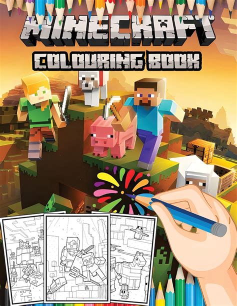 Minecraft Colouring Book: With 100+ High-Quality Coloring Pages. A ...