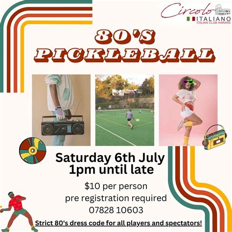 80s Pickleball, 197 Enterprise Road, Chisipite, 0000 Harare, Zimbabwe ...