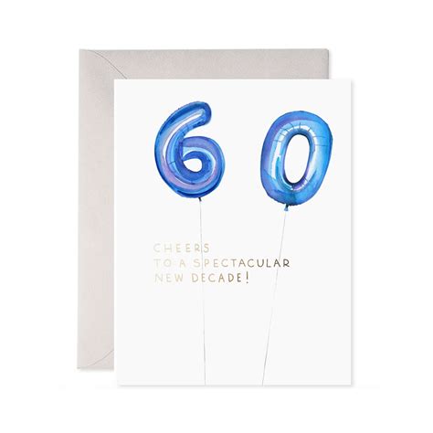 Birthday Card | Helium 60 | E.Frances Paper