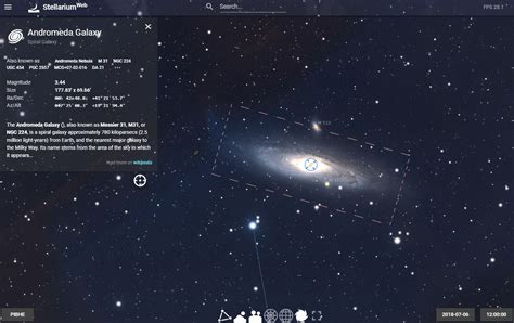 Stellarium – віртуальний астропомічник і планетарій у вашому телефоні