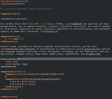 Image result for Texmaker Color Theme