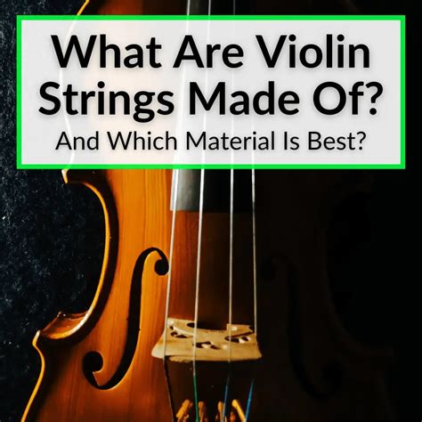 Violin Strings Made From Catgut at Andrew Godina blog