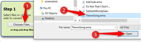 Open WMA File 的图像结果