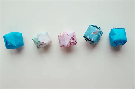 Origami Paper Balloon Tutorial 的图像结果