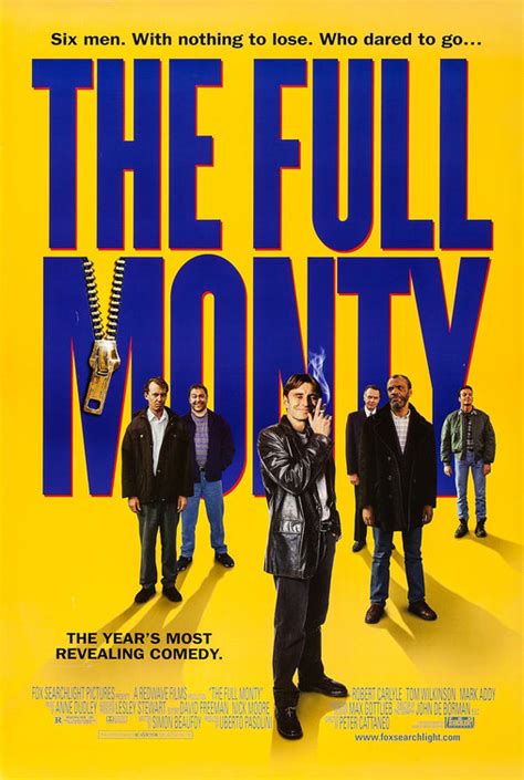 The Full Monty (#1 of 2): Mega Sized Movie Poster Image - IMP Awards