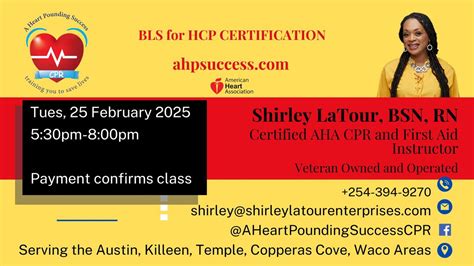 BLS for Healthcare Provider Certification, Killeen, 25 February 2025 ...