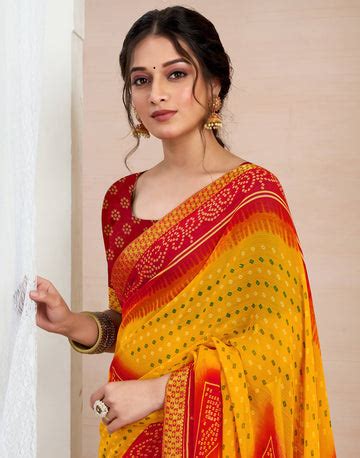 Shop Bandhani Sarees Online – Vibrant Ethnic Prints – Sudathi
