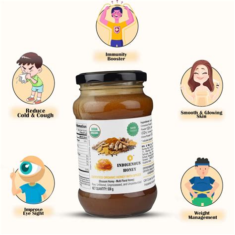 Indigenous Honey Raw Organic Honey with Mix Spice – Khyaal (Taisho ...