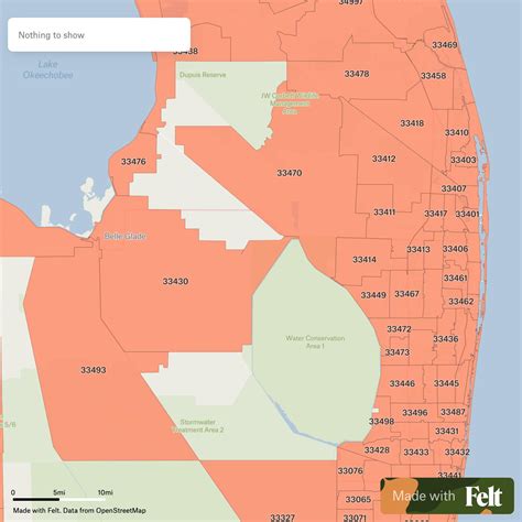 ZIP Codes in Palm Beach County, Florida