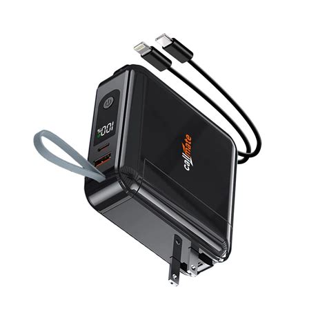 CALLMATE Globetrotter 23W PD Fast Charging 10000mAh Power Bank with ...