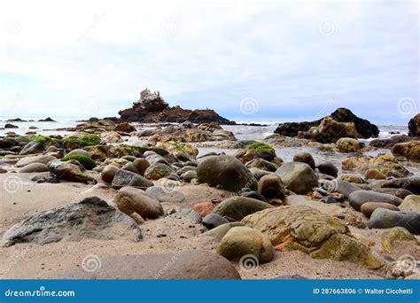 MALIBU (California), Detail View of BIG ROCK BEACH Located at 20000 ...