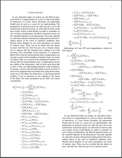 math mode - Undesired spaces in mathematics two column paper - TeX ...