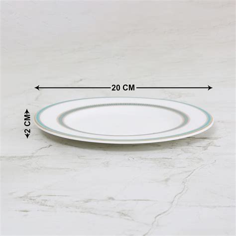 Buy Altius Bone China Printed Side Plate - 20cm from Home Centre at ...