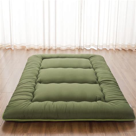 Zelladorra Japanese Floor Mattress, Futon Mattress with Portable ...