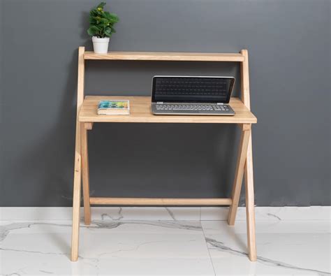 WOODTRENDZ Study Nook: Stylish Rubberwood Study and Laptop Table ...