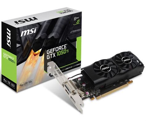 MSI NVIDIA GeForce GTX 1050 TI OC 4GB – DazBog Store