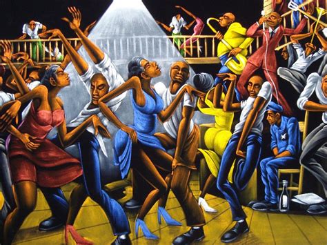 Vintage Copy on Velvet THE SUGAR SHACK African American "Good Times ...