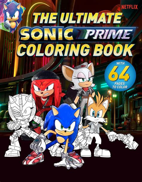 The Ultimate Sonic Prime Coloring Book : Spaziante, Patrick: Amazon.it ...