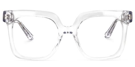 Dexter Square Clear Eyeglasses and Acetate Frames