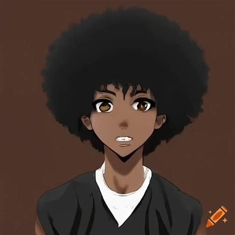 Anime Male Curly Hair