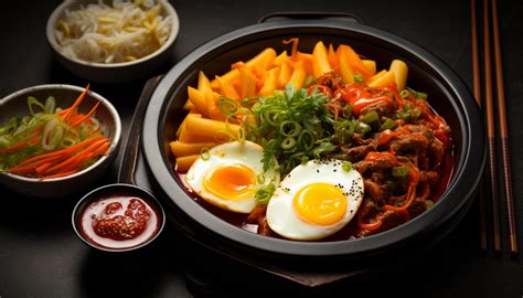 AI generated Freshness and flavor in a homemade vegetarian beef stew ...