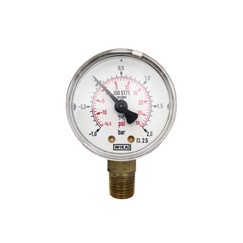 [100% Original] WIKA Pressure Gauges - Degrease for Oxygen Use: 111.11. ...