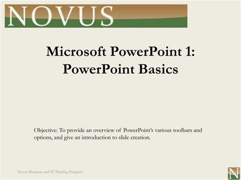 Image result for PowerPoint Tutorial Level 1