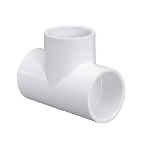 PVC T-Joint Pipe Fitting, White, Plumbing Connector : Amazon.in ...
