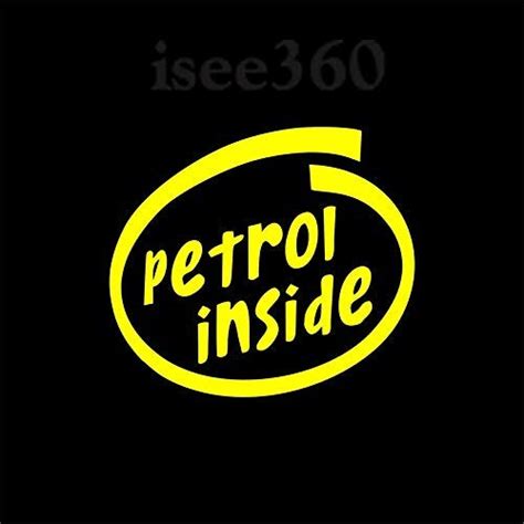 KaaHego Vinyl Decal Sticker for Petrol inside logo Sides, Windows ...