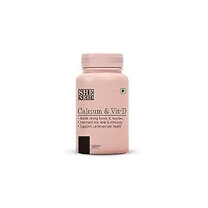 SheNeed Calcium & Vitd3 Supplement For Bone & Muscle Health, Immunity ...
