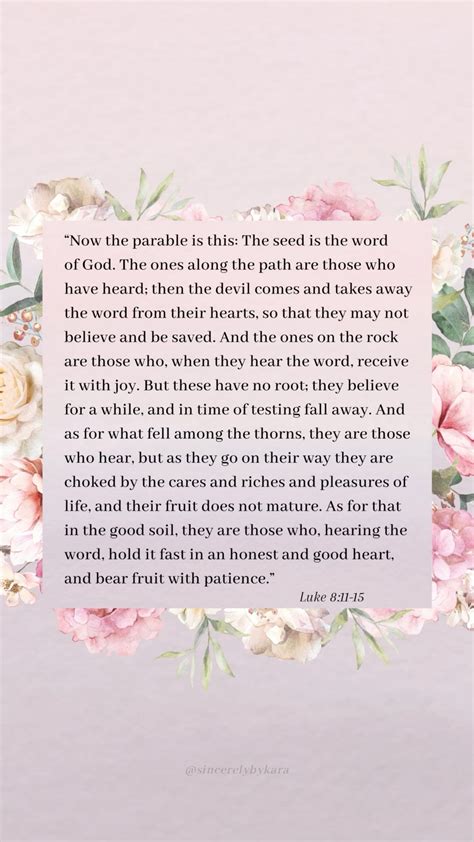 Parable of the Sower Explained