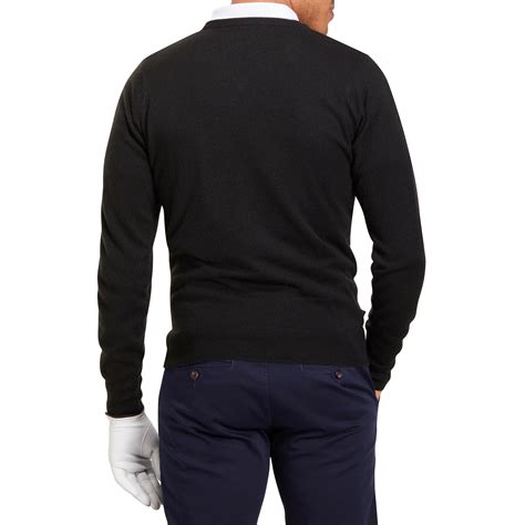 Buy Golf Pullovers Online in India | Men's Golf Pullover 100 Black