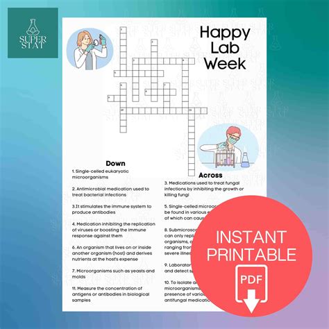 Image result for Lab Week Printable Puzzles