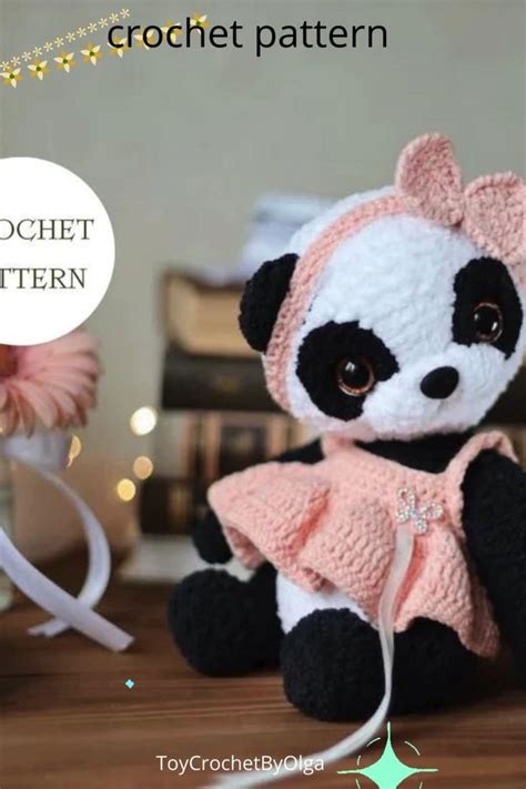 Image result for Crochet Panda Bear Tutorial